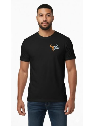 B.cause Bull Black T-shirt